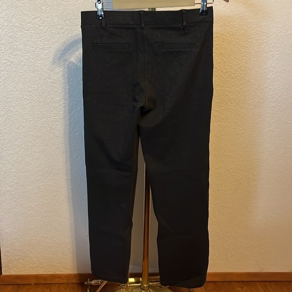 BETABRAND ~ Women’s Charcoal Dress Pant Yoga Pants Medium Petite - Picture 5 of 6